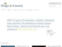 Tablet Screenshot of design-emotion.com